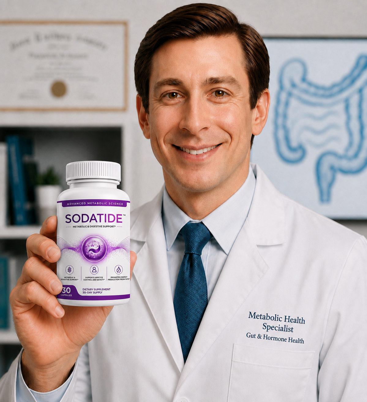 Expert recommending SodaTide