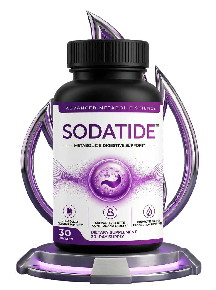 SodaTide supplement bottles
