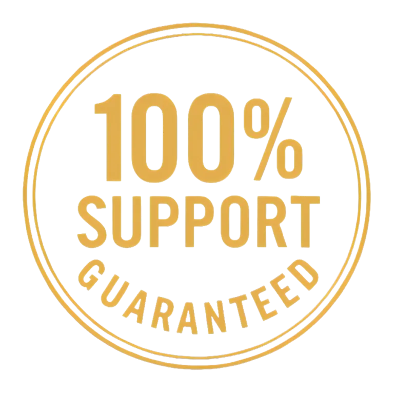 100% Money Back Guarantee Seal